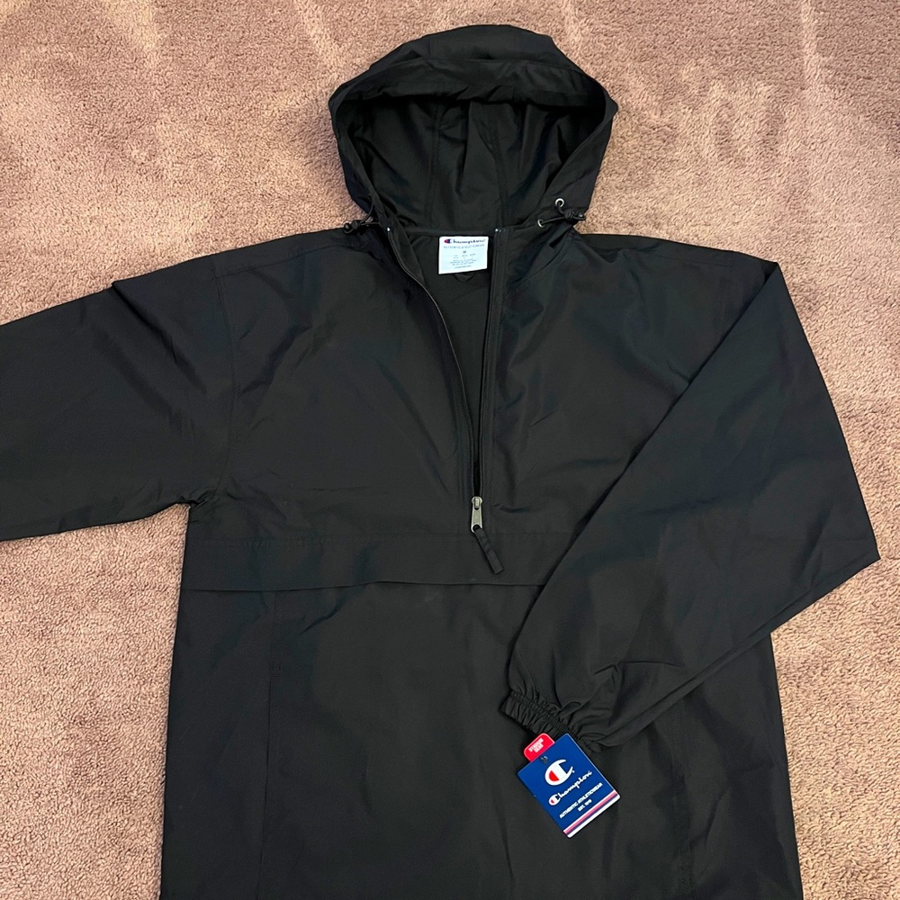 🏆 Champion Half Zip Windbreaker 🔥